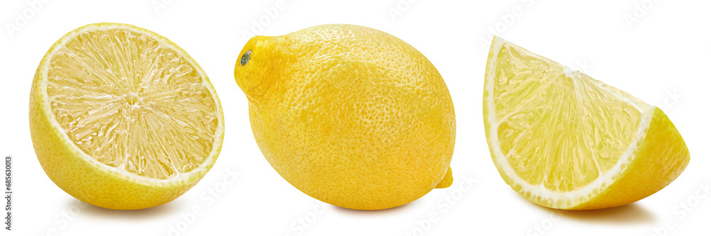 Lemon isolated on white background Lemon isolated on white background