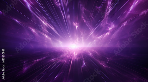 purple light rays background 
