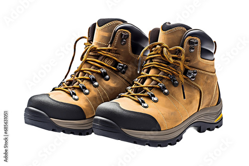 Trail Essentials Hiking Boots Isolated on transparent background