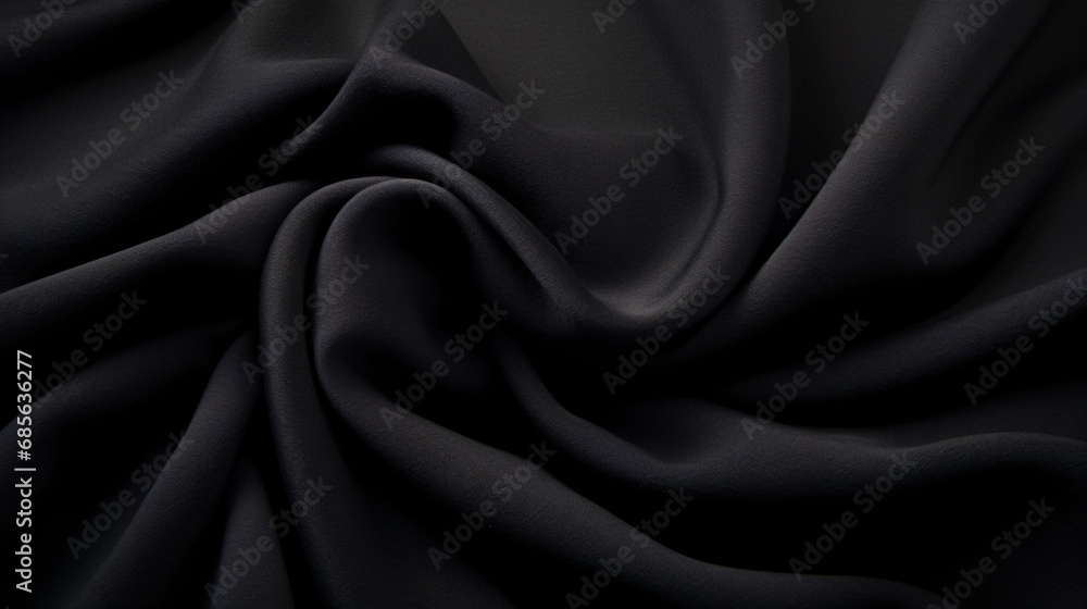 Black Wool Fabric Texture. Black Wool Fabric Texture.