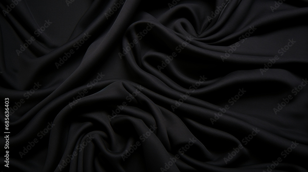 Black Wool Fabric Texture. Black Wool Fabric Texture.