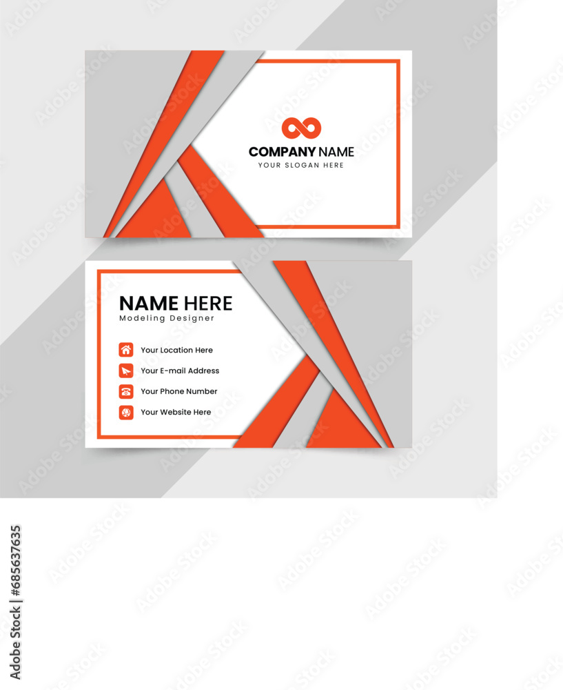 Professional Brand Mark Card Business Card Professional Brand Mark Card Business Card