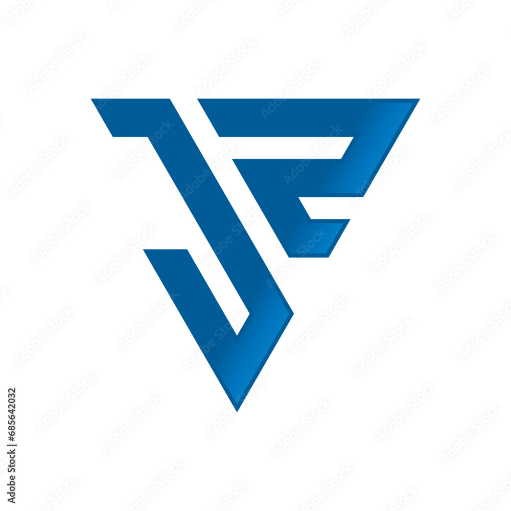Letter JZ Triangle Logo Design Letter JZ Triangle Logo Design