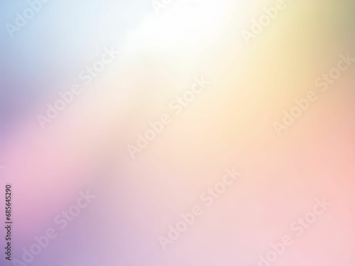 Vibrant Rainbow Bokeh Abstract Colorful Background
