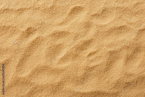 A close up of light beach sand texture, generated by AI.