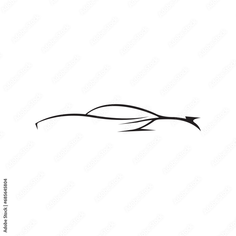 Obraz premium SUPER CAR ICON