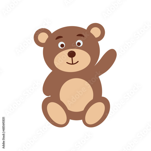 teddy  bear  toy  soft  sitting  fur  child  fluffy  single  joy  greeting  cuddly  smile  clipart  friendship  cute  illustration  animal  childhood  vector  fun  isolated  graphic  drawing  teddy be