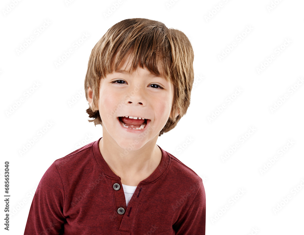 Happy boy, portrait and funny face in casual fashion standing isolated on a transparent PNG background. Young little child or kid smile in clothing with facial expression in satisfaction or childhood Happy boy, portrait and funny face in casual fashion standing isolated on a transparent PNG background. Young little child or kid smile in clothing with facial expression in satisfaction or childhood