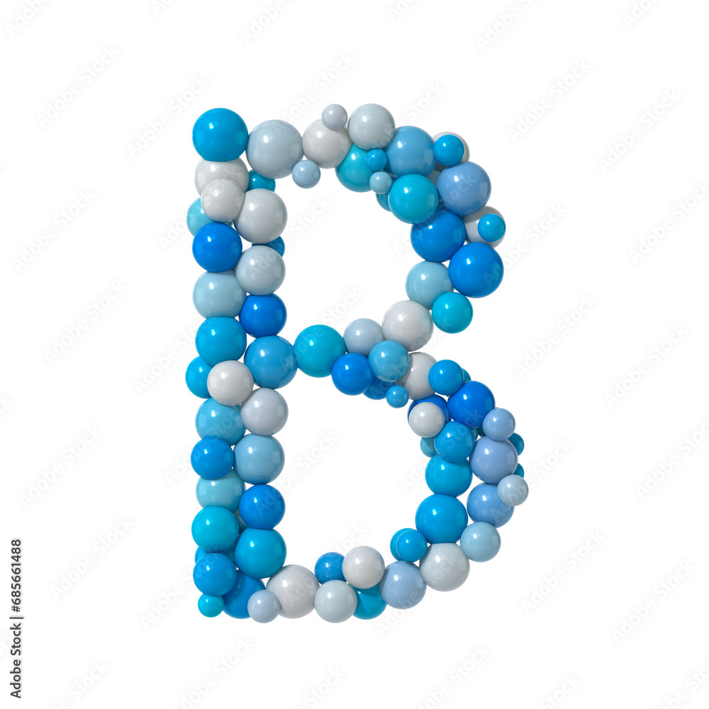 Multicolored Particle Sphere Style Alphabet Multicolored Particle Sphere Style Alphabet