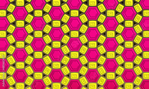 Geometry pattern background vector image.A symphony of shapes and colors that elevate designs with modern elegance and dynamic versatility.