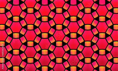 Geometry pattern background vector image.A symphony of shapes and colors that elevate designs with modern elegance and dynamic versatility.