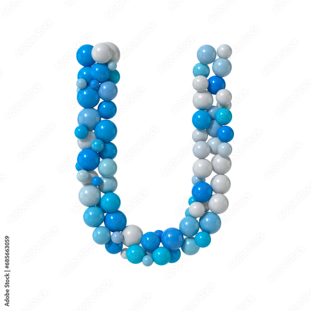 Multicolored Particle Sphere Style Alphabet Multicolored Particle Sphere Style Alphabet