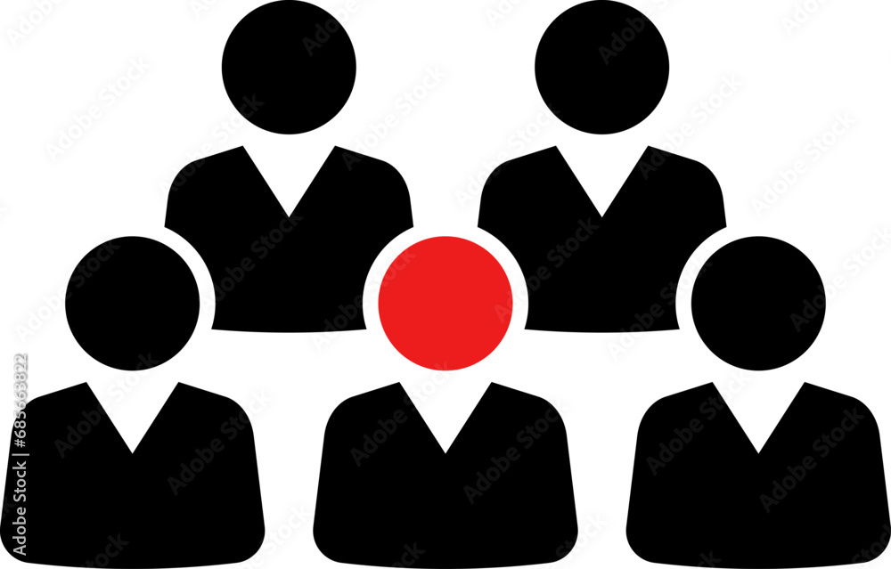 People group icon set. Business team. Team of worker. User profile symbol. Group of people or group of users. Vector illustration of cartoon men and women. Isolated on white. People group icon set. Business team. Team of worker. User profile symbol. Group of people or group of users. Vector illustration of cartoon men and women. Isolated on white.