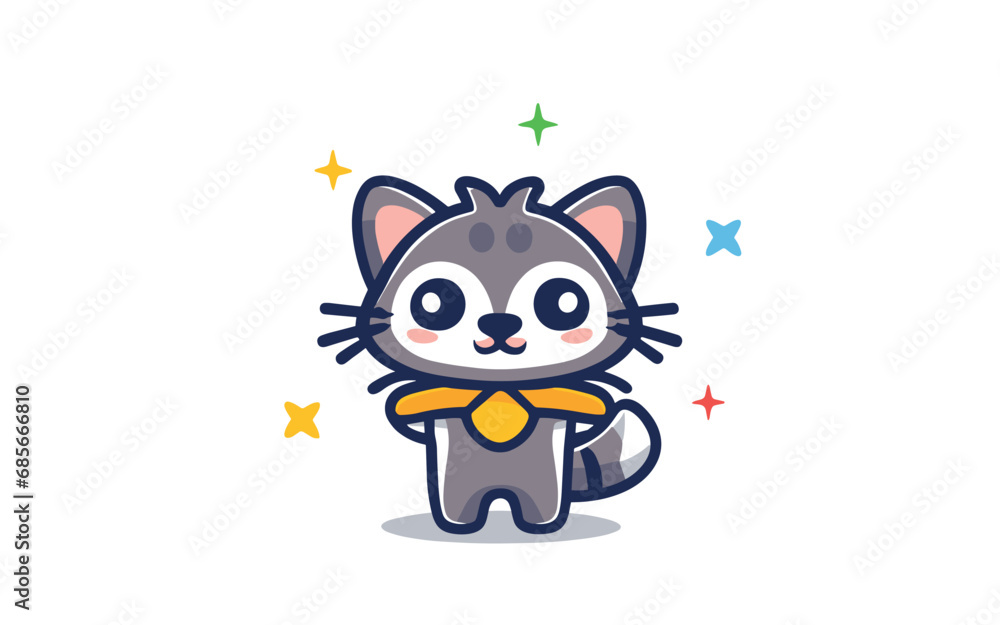 cat cartoon character
