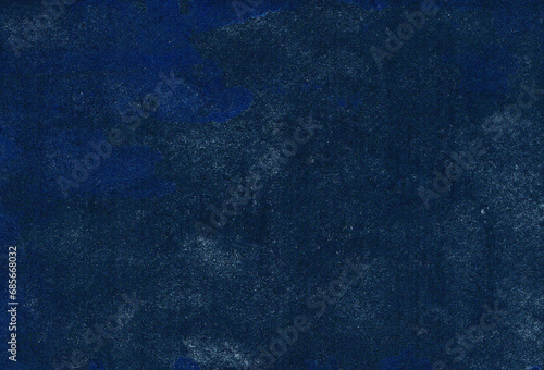 和紙みたいなザラザラ質感の濃紺色をした壁紙 photo