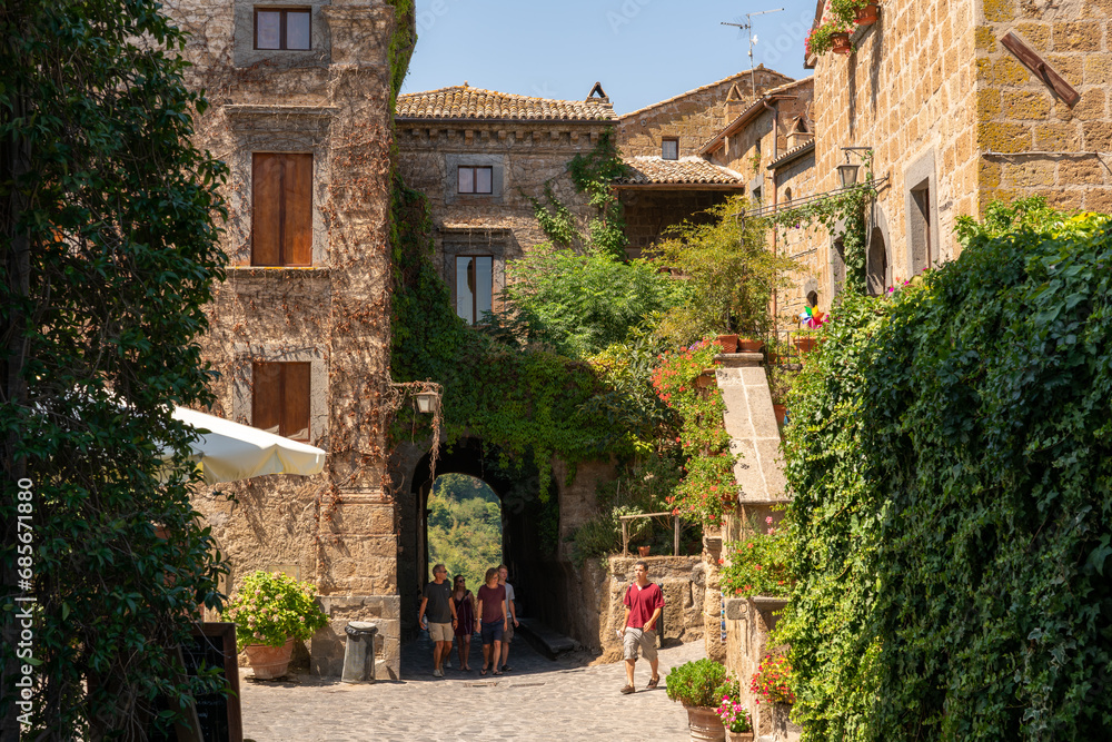 Fototapeta premium Civita di Bagnoregio, Italy