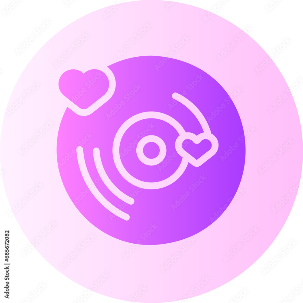 vinyl gradient icon vinyl gradient icon