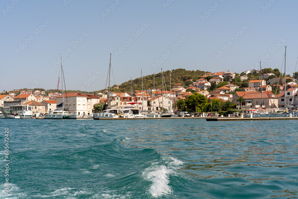 Harbor of Split, Croatia