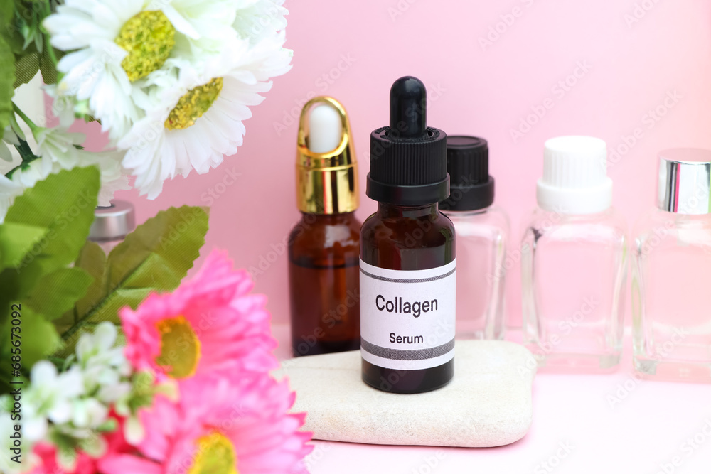 Collagen in a bottle, Substances used for treatment or medical beauty enhancement Collagen in a bottle, Substances used for treatment or medical beauty enhancement