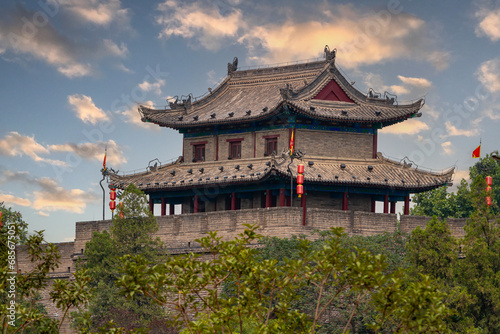 Photos The City Wall of Xian in China