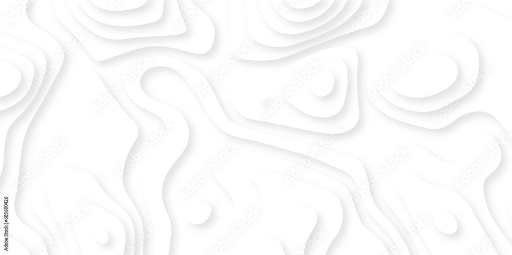 Abstract wavy line 3d paper cut white background. Topographic canyon geometric map relief texture with curved layers and shadow. Abstract realistic papercut decoration textured with wavy layers
Abstract wavy line 3d paper cut white background. Topographic canyon geometric map relief texture with curved layers and shadow. Abstract realistic papercut decoration textured with wavy layers