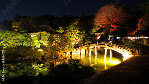 岡山後楽園ライトアップ11