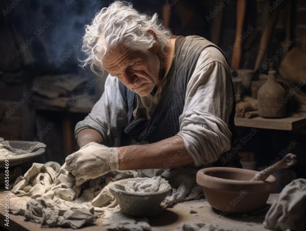 Artisan Hands: Crafting Pottery with Skill and Patience Artisan Hands: Crafting Pottery with Skill and Patience