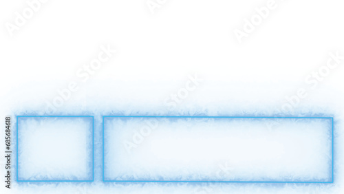 Neon Blue Lower third