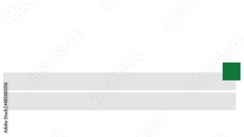 White and Green Lower third 