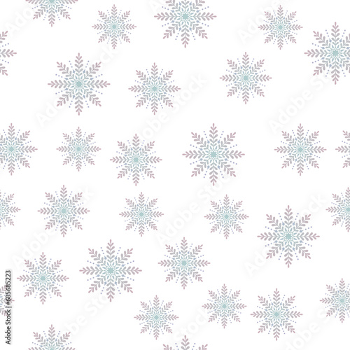 Pastell Schneeflocken overlayer transparenter Hintergrund