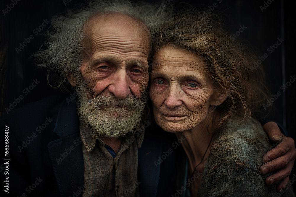 Generative ai image photo of a charming adorable couple feeling good together Generative ai image photo of a charming adorable couple feeling good together