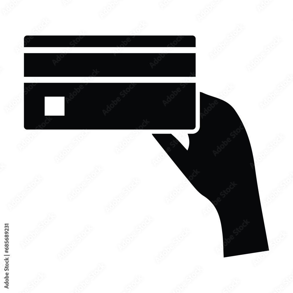 Bank card, payment card, credit card icon Bank card, payment card, credit card icon