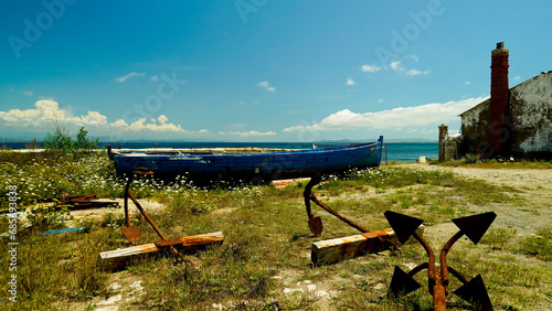 Fotografie spiaggia della Punta, Isola di San Pietro. Sardegna, Italy-11