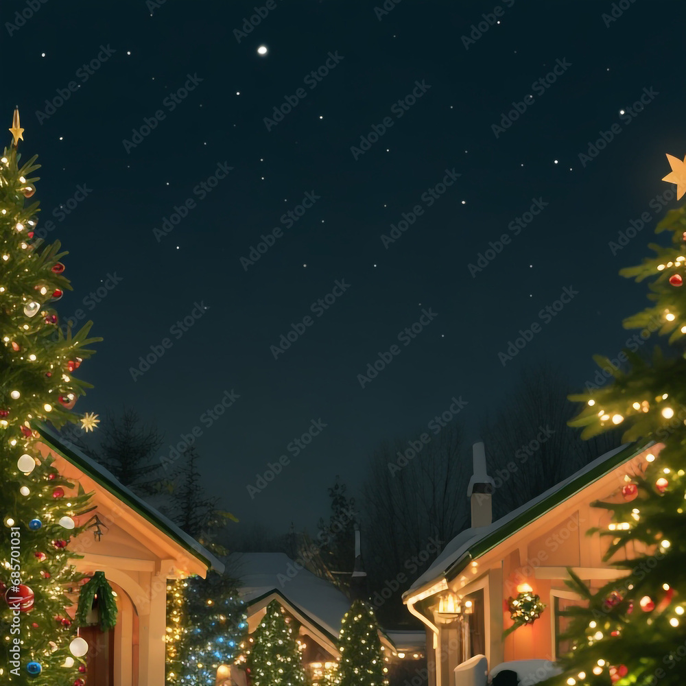 Merry christmas star images collections cute wallpapers ai generated Merry christmas star images collections cute wallpapers ai generated