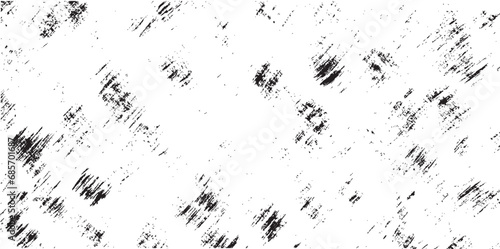 Grunge Black And White Urban Vector Texture Template. Dark Messy Dust Overlay Distress Background. Easy To Create Abstract Dotted, Scratched, Vintage Effect With Noise And Grain. Grunge Background. 