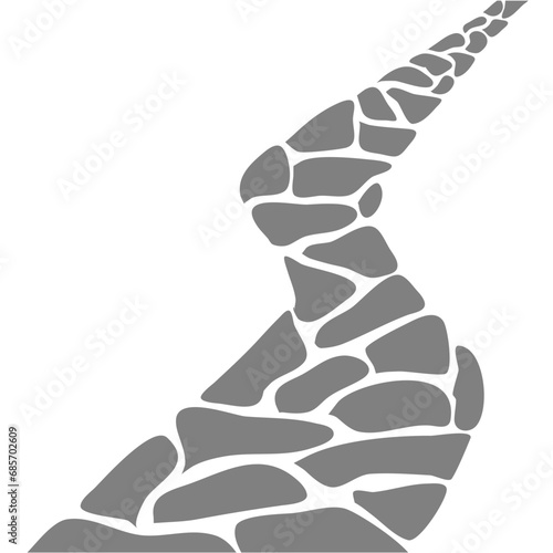 Garden Path of stone