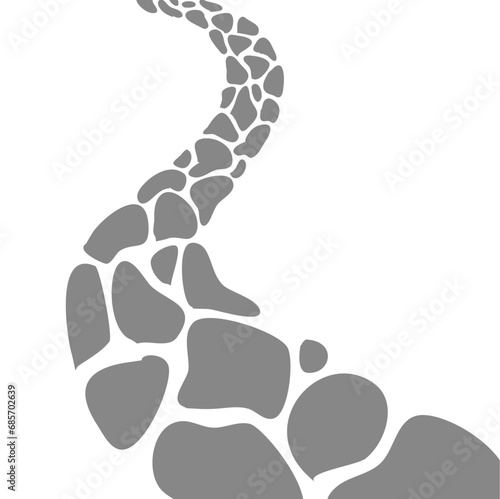 Garden Path of stone