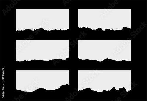 torn ripper paper sheet textures collections