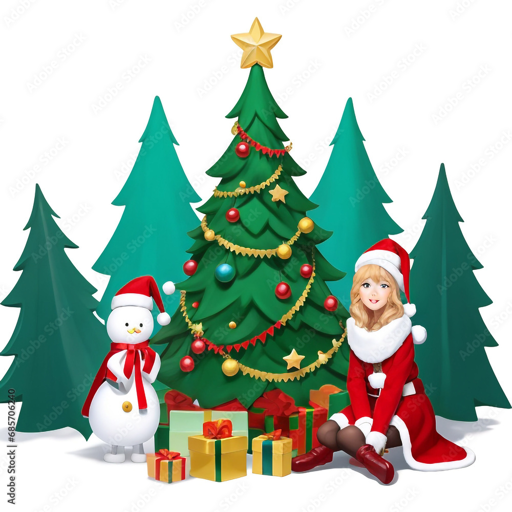 Merry christmas star images collections cute wallpapers ai generated Merry christmas star images collections cute wallpapers ai generated