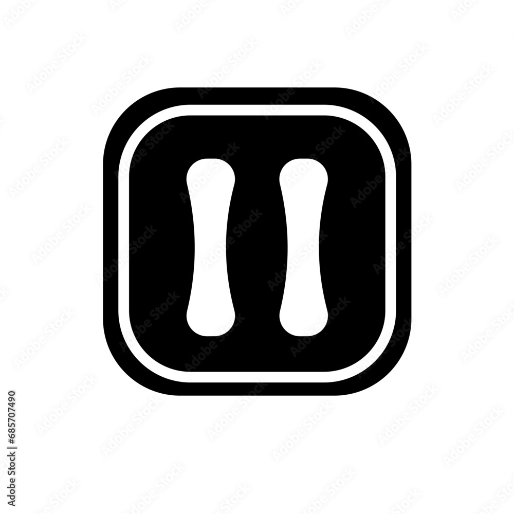 Pause button icon Pause button icon