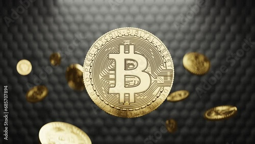 Flying coins video content