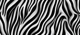Abstract zebra pattern printed seamlessly Copy space image Place for adding text or design