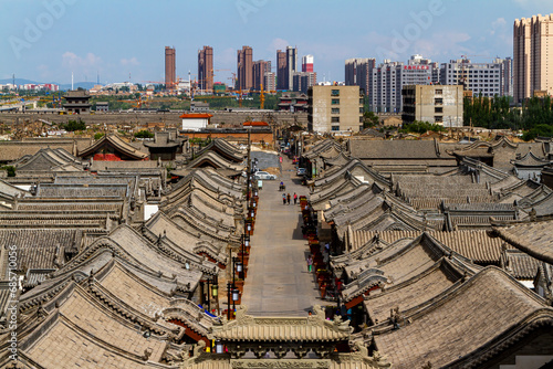 The ancient city of Pingyao in China