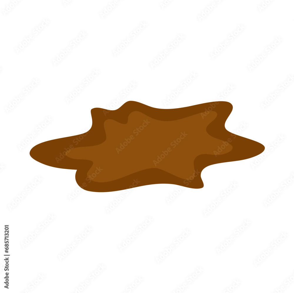 mud puddle Illustration mud puddle Illustration
