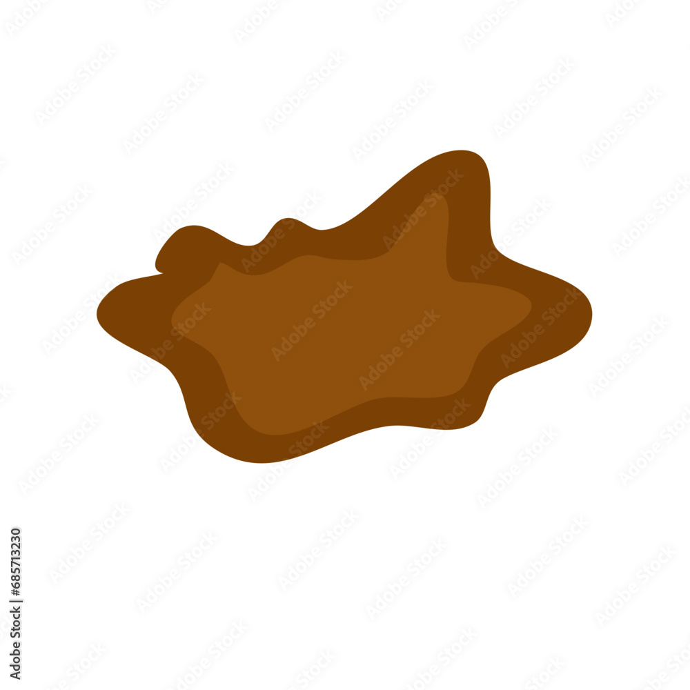 mud puddle Illustration mud puddle Illustration