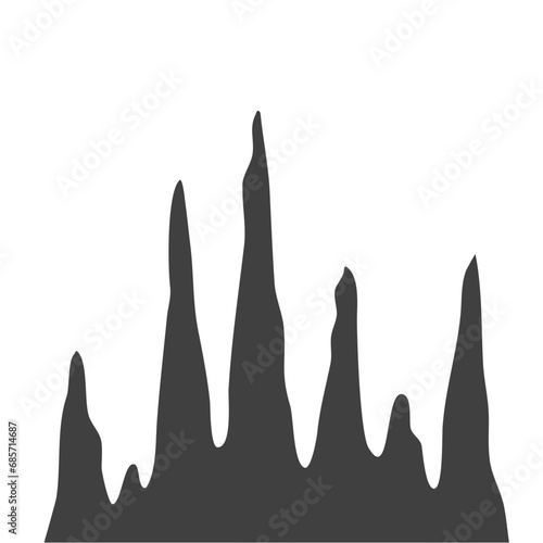 Stalactite stalagmite Illustration