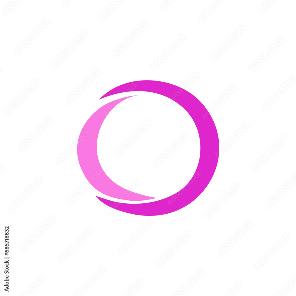 Swoosh circle vektor Swoosh circle vektor
