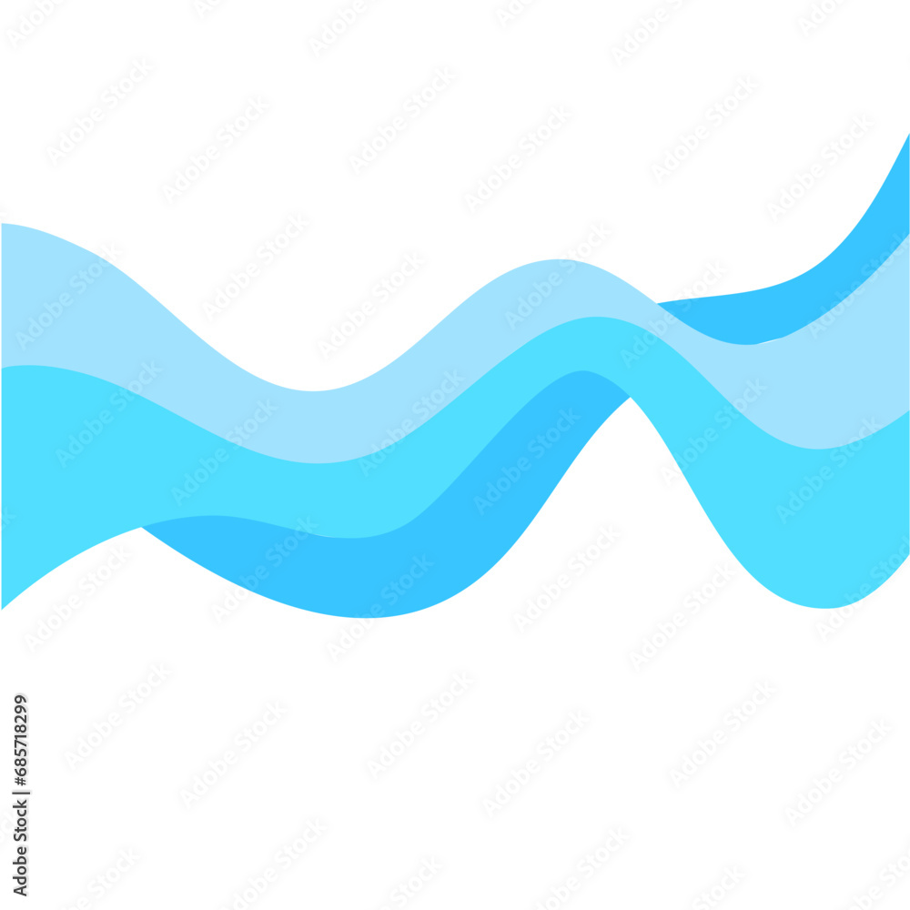 Abstract Water wave vector illustration background design Abstract Water wave vector illustration background design