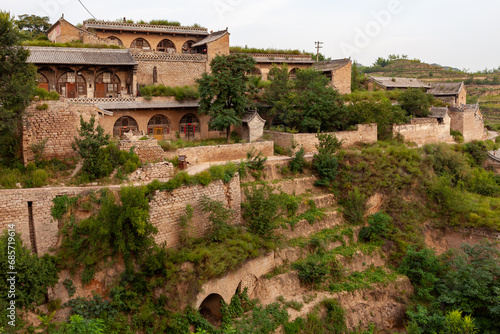 Lijiashan Village in China photo