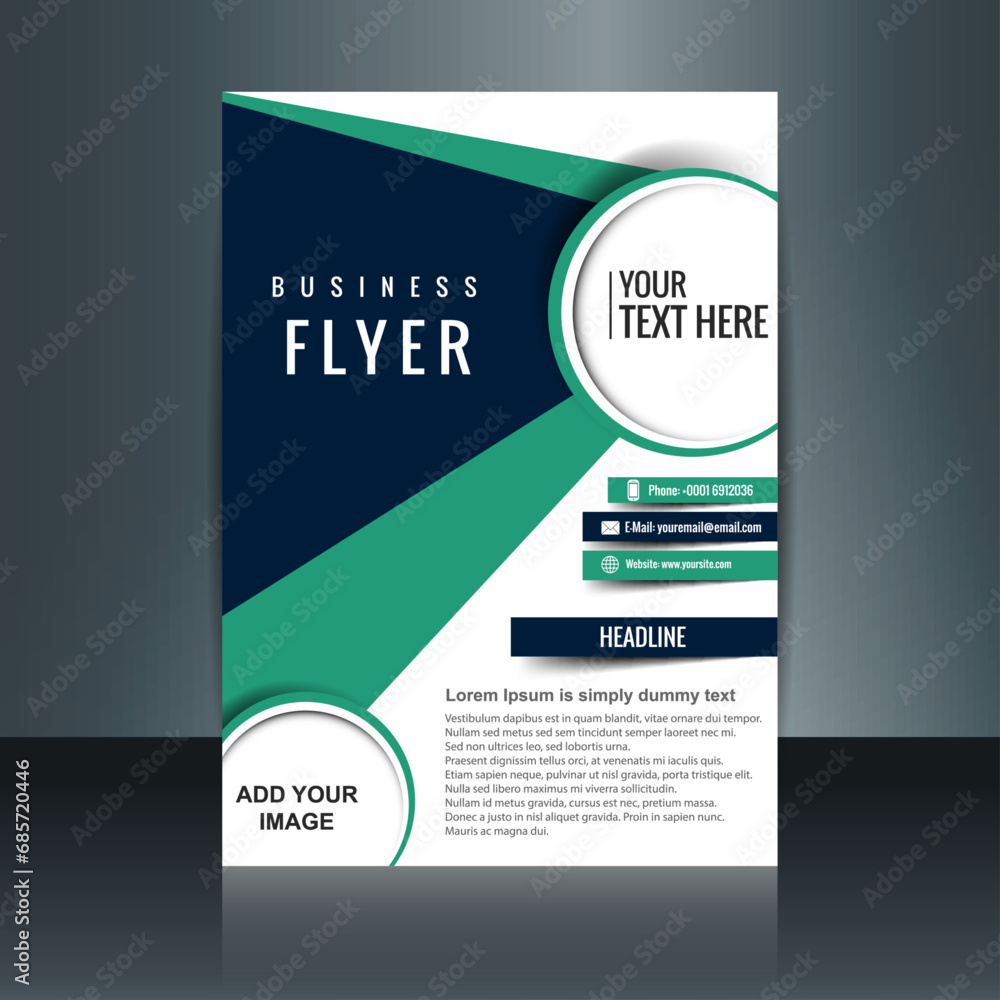 professional business agency official offer promotional travel editable flayer poster, banner template